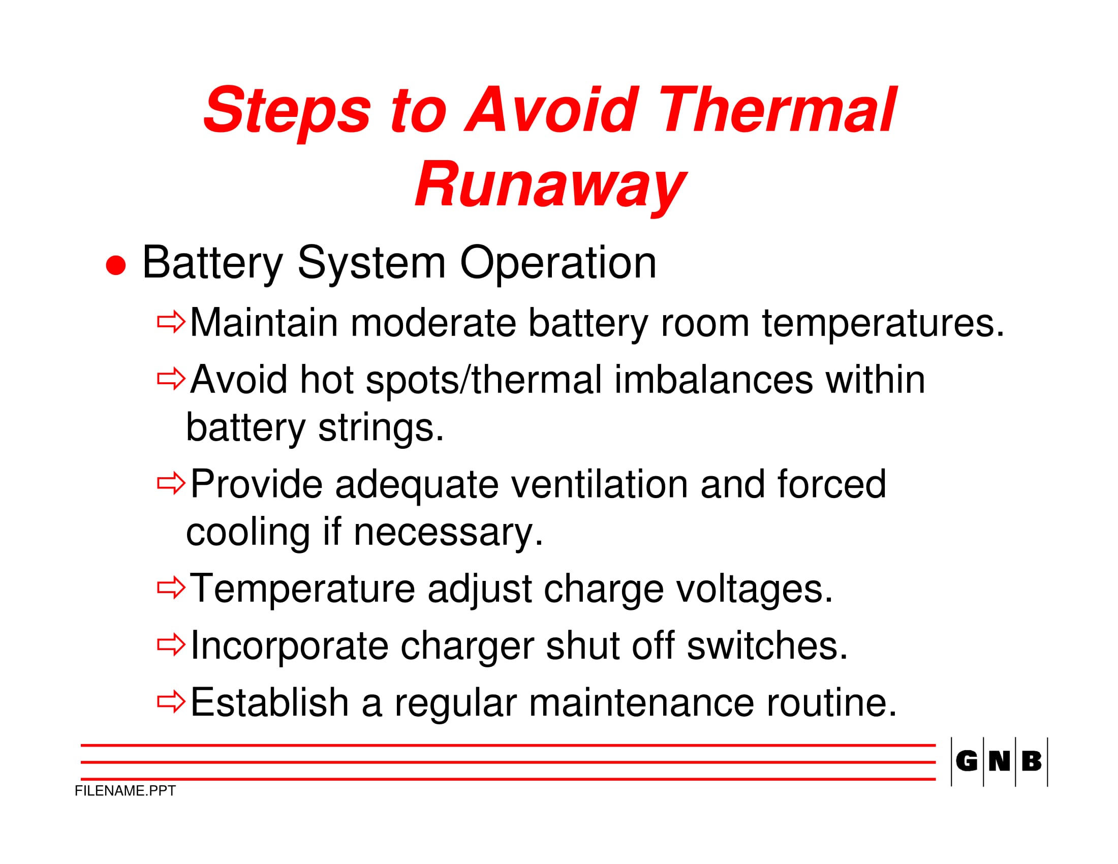 Avoid Sprinter Battery Thermal Runaway 1